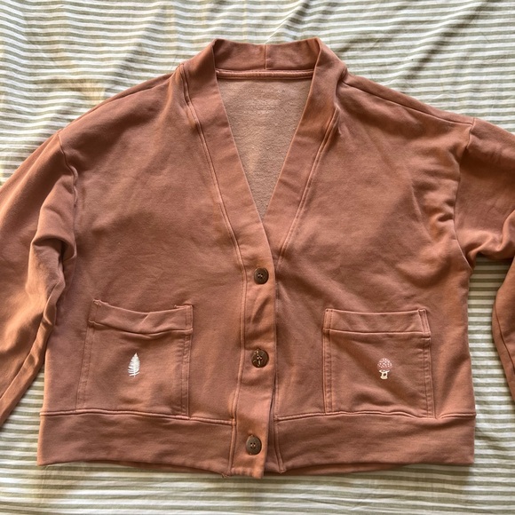 Purusha People Spirit Mother Organic Comfy Cardigan - Picture 2 of 4